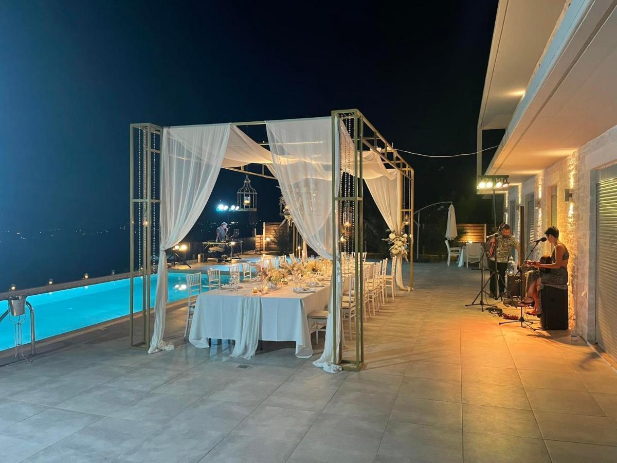 Eva Villas West With Infinity Pool & And Panoramic Sea View Gerani Chanion Exterior foto